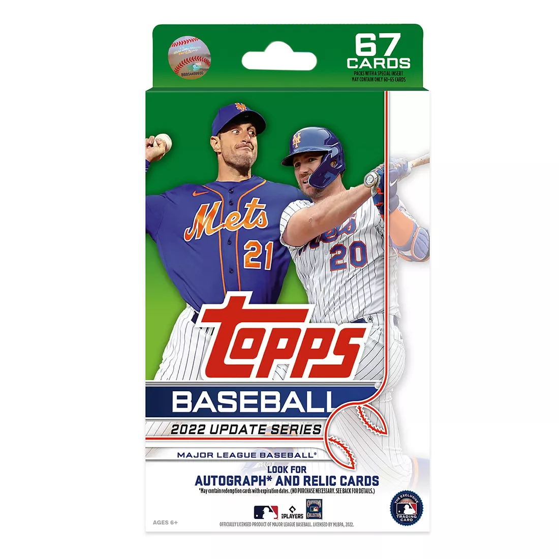 TOPPS 2022 MLB Update Series Hanger Box Big Shot's Cards & Collectibles