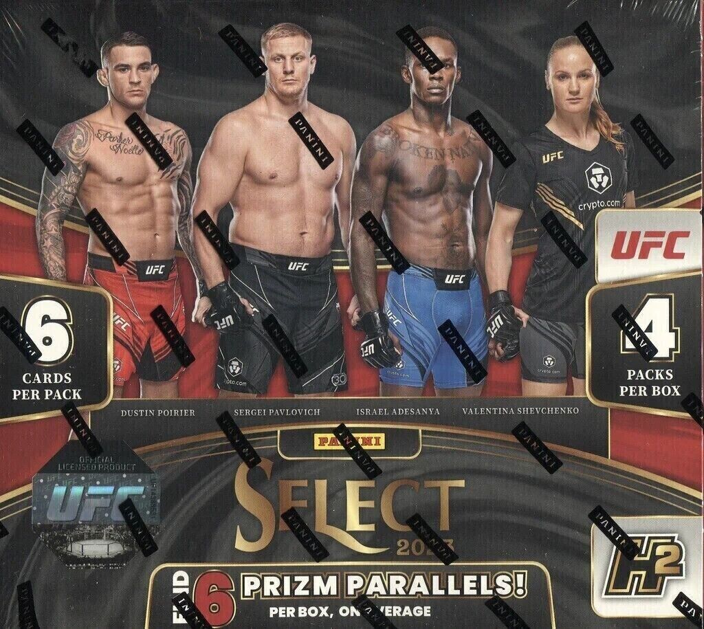 PANINI 2023 UFC Select H2 Hobby Hybrid Box Big Shot's Cards