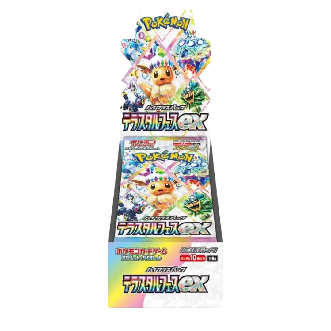 Pokemon TCG Terastal Festival sv8a Booster Box Big Shot